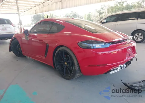 2018 Porsche 718 Cayman Gts from USA, damaged, VIN WP0AB2A83JS278458